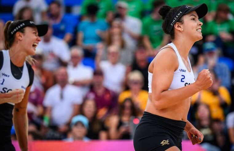 Brasileiras avançam para semifinal do Mundial de vôlei de praia