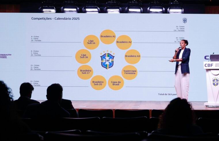 CBF anuncia Calendário do Futebol Feminino para o ano de 2026