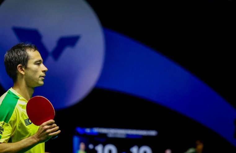 Calderano e Bruna Takahashi de despedem de WTT Champion Frankfurt