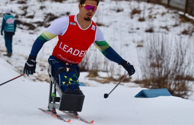 Cristian Ribeira fatura 2 ouros no para esqui cross-country na Noruega