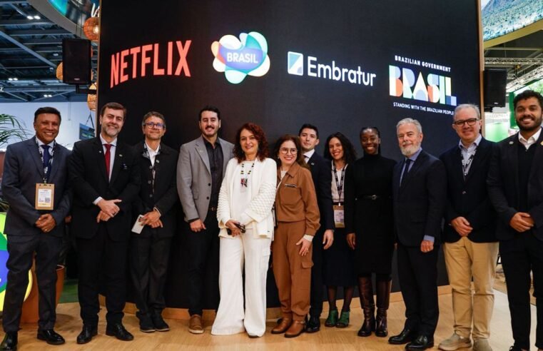 Embratur e Netflix lançam guia turístico do Brasil na WTM Londres