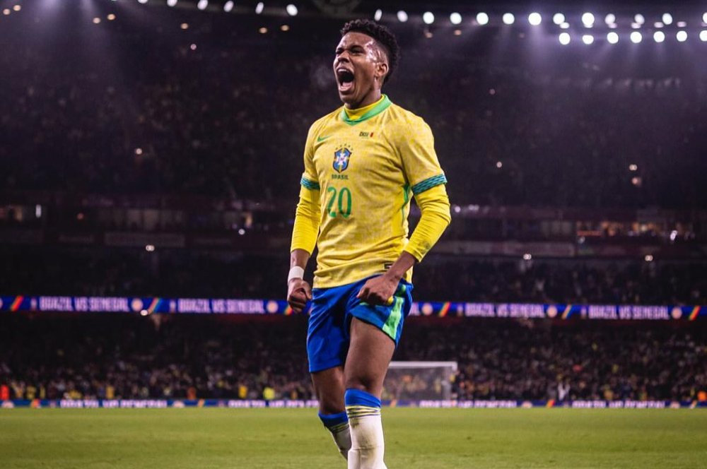 Estêvão em alta, evolução e lições: o 2025 da Seleção de Ancelotti