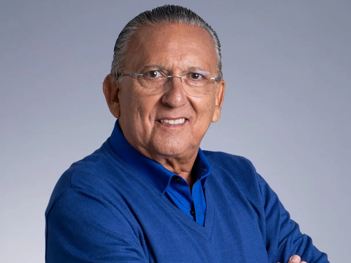 Galvão Bueno é internado com pneumonia; neta atualiza estado de saúde