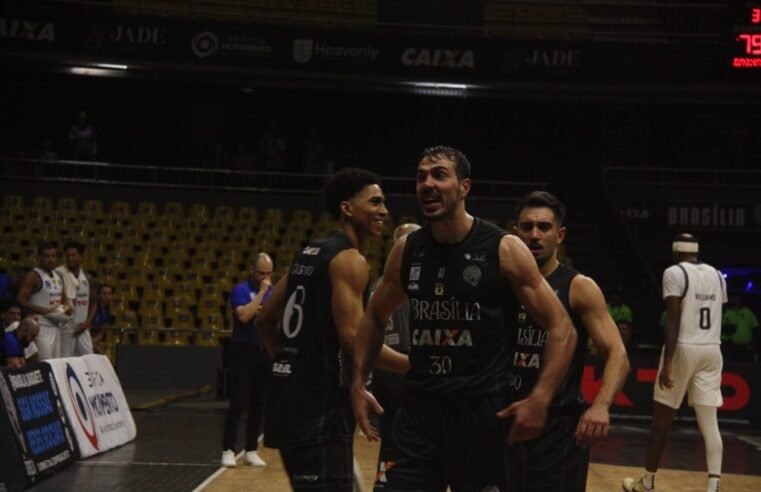 NBB: Em jogo emocionante, Brasília vence e tira o 100% de aproveitamento do Minas