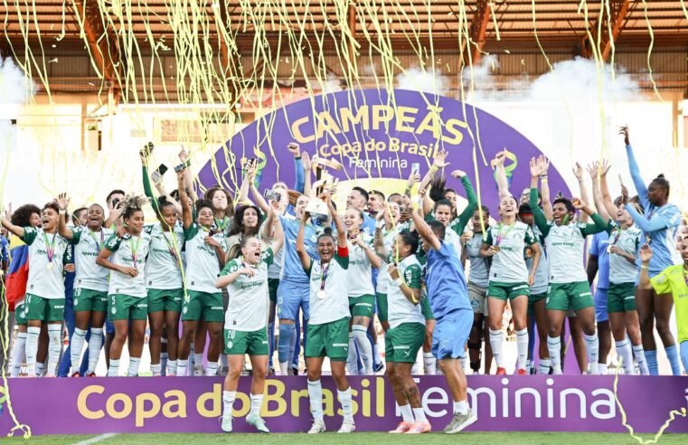 Palmeiras derrota Ferroviária e conquista Copa do Brasil feminina