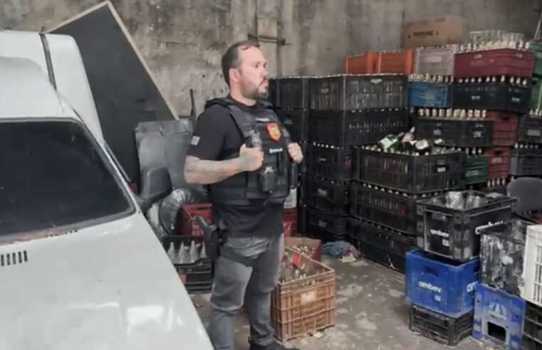 Polícia de SP faz operação contra comércio de bebidas adulteradas