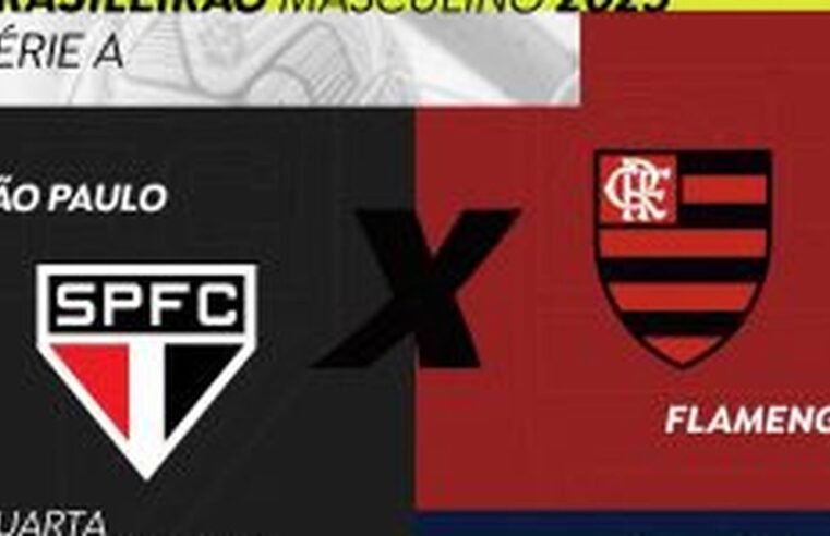 Rádio Nacional acompanha São Paulo e Flamengo ao vivo nesta quarta