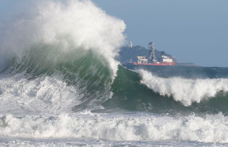 Rio de Janeiro tem previsão de ventos fortes e ressaca até domingo