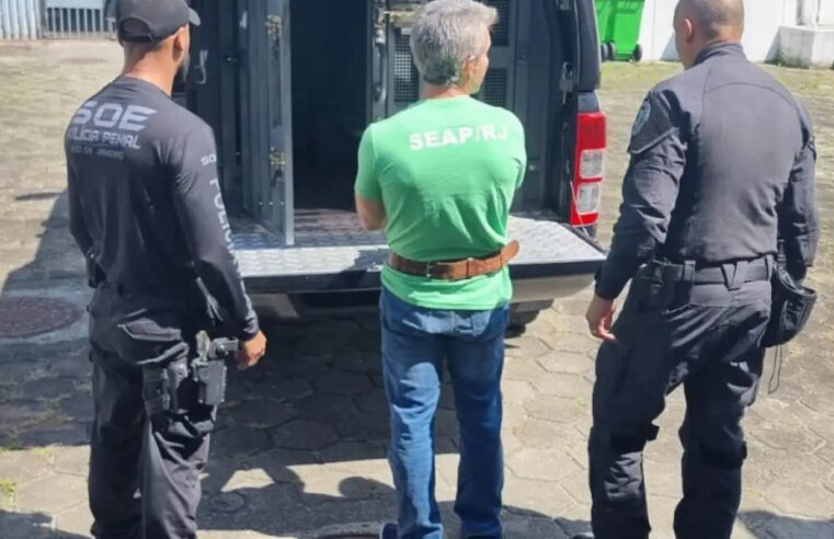 Rogério Andrade deixará penitenciária federal em MS e volta ao Rio