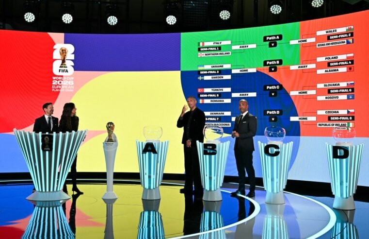 Sorteio define confrontos da repescagem intercontinental da Copa de 2026