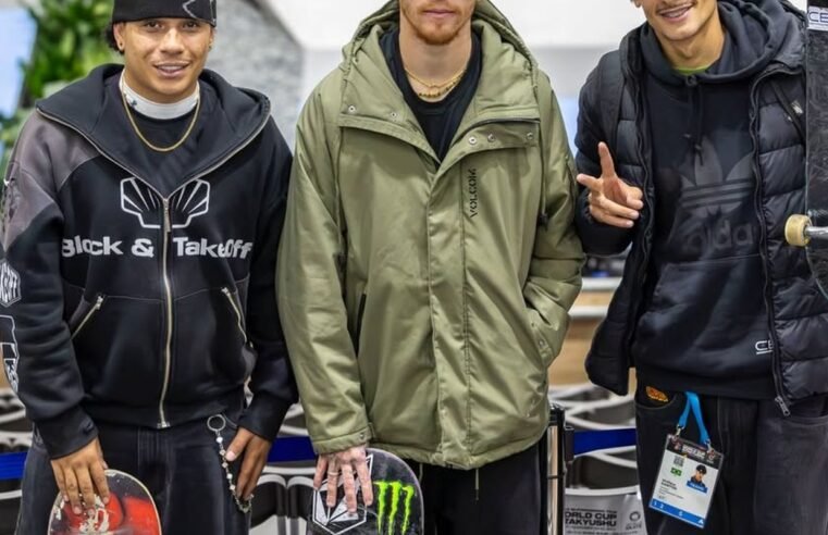 Três brasileiros vão à semi de etapa da Copa do Mundo de skate street