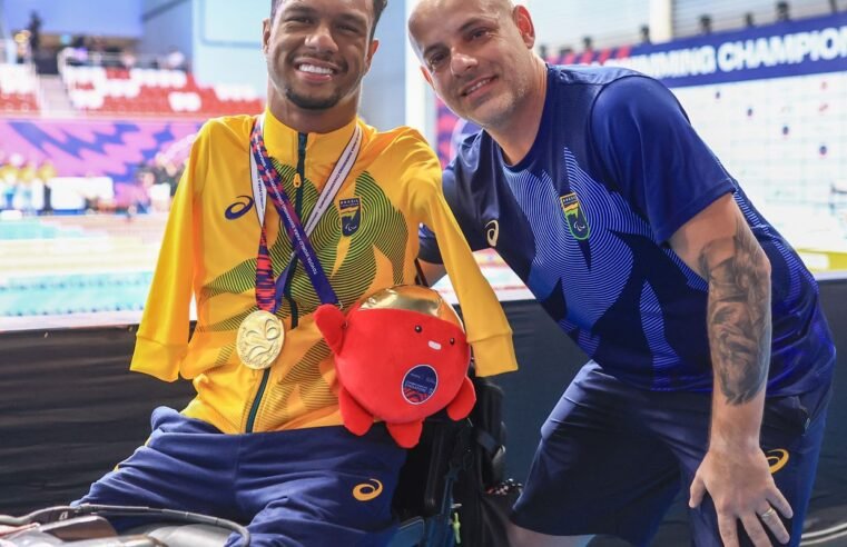 Astro paralímpico, Gabrielzinho enaltece treinador: “Mente pensante”