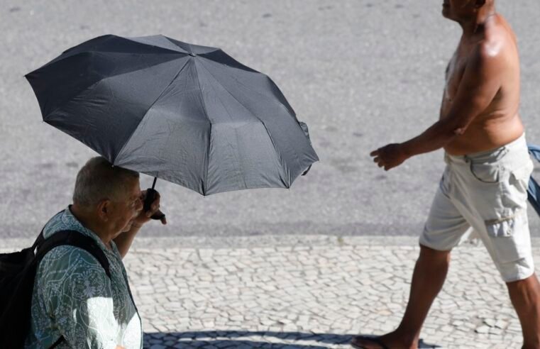 Com 40°C, Rio tem 450 atendimentos de saúde por dia por causa do calor