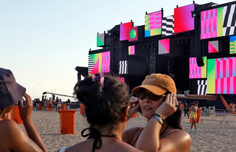 Copacabana já vive clime de expectativa para a festa da virada