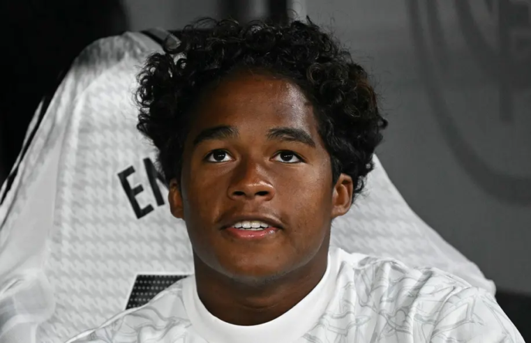 Endrick será apresentado no Lyon em 5 de janeiro e deverá fazer sua estreia diante do Lille