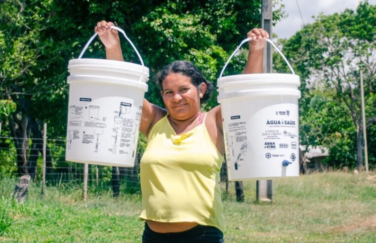 Governo distribui filtros para acesso a água potável por indígenas