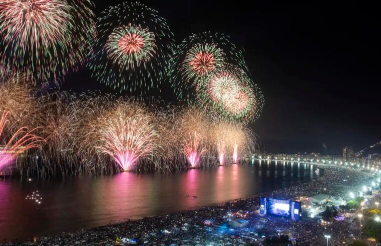 Guinness reconhece o réveillon do Rio como o maior do mundo
