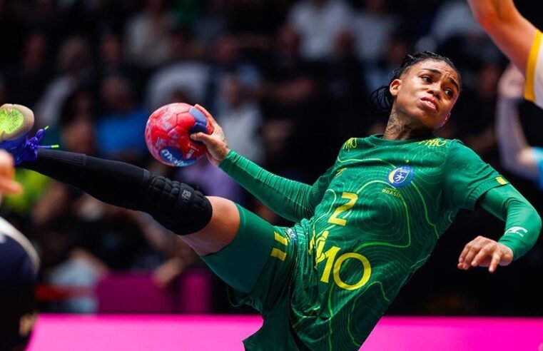 Handebol: Brasil fecha 1ª fase do Mundial com 100% de aproveitamento