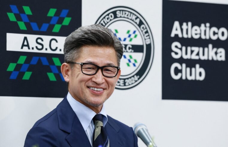 Kazu Miura, ex-Santos, é anunciado aos 58 anos por clube da terceira divisão do Japão