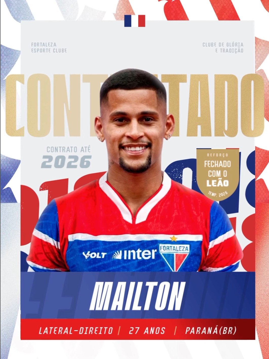 Lateral-direito Mailton troca o São Paulo pelo Fortaleza após ser pouco aproveitado por Crespo