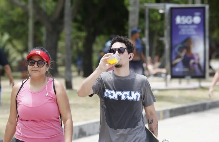 Natal tem sol forte e calor de até 40°C no Rio de Janeiro