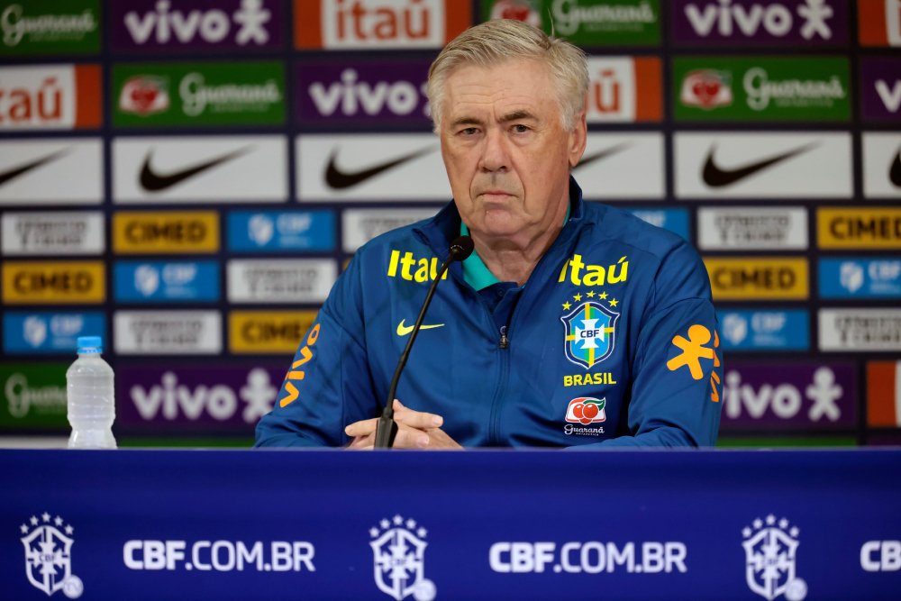 Para Ancelotti, estreia do Brasil contra Marrocos na Copa será crucial