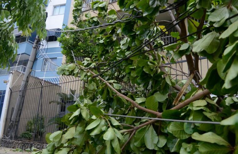 Rio registra fortes ventos devido à passagem de frente fria