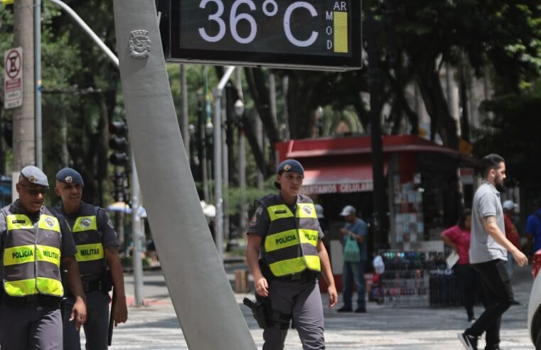São Paulo tem nova máxima histórica para dezembro, com 36,2°C| Agência Brasil
