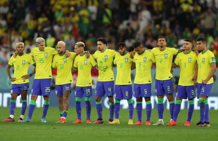 Seleção brasileira termina 2025 em quinto no ranking da Fifa; Espanha lidera
