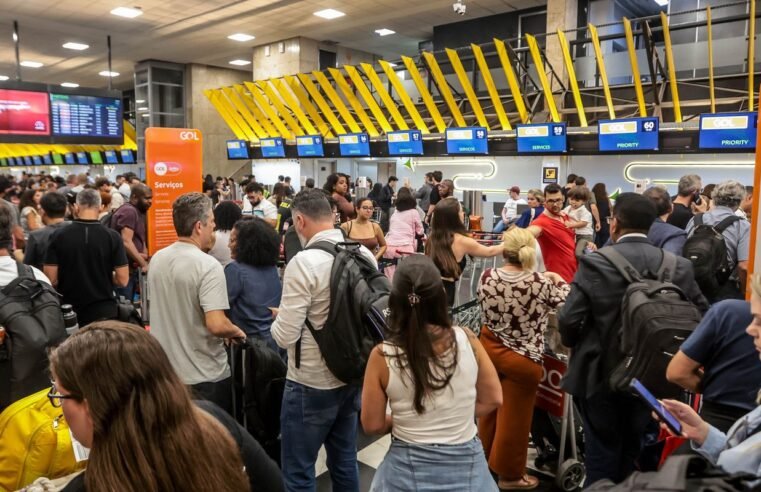 Ventania faz Congonhas cancelar 87 decolagens e 80 pousos