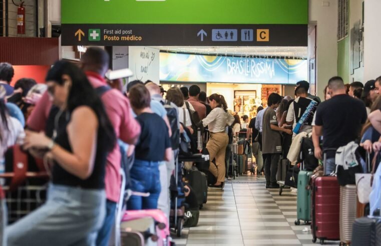 Ventos fortes afetam pelo menos 110 voos em Congonhas nesta quinta
