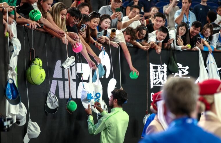 Australian Open suspende jogos por calor extremo em Melbourne