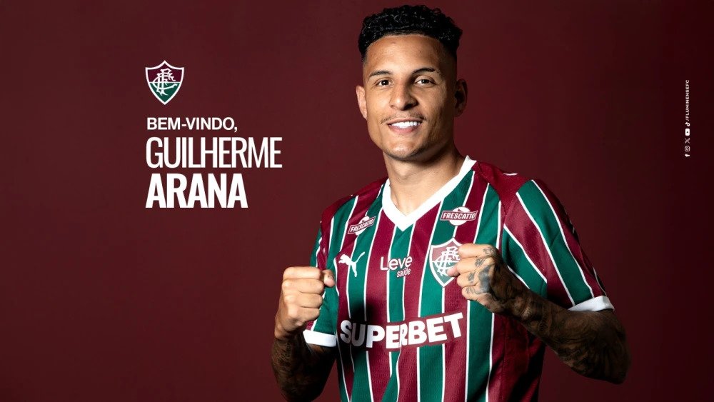 Fluminense tira o lateral Guilherme Arana do Atlético-MG e ainda sonha com Hulk
