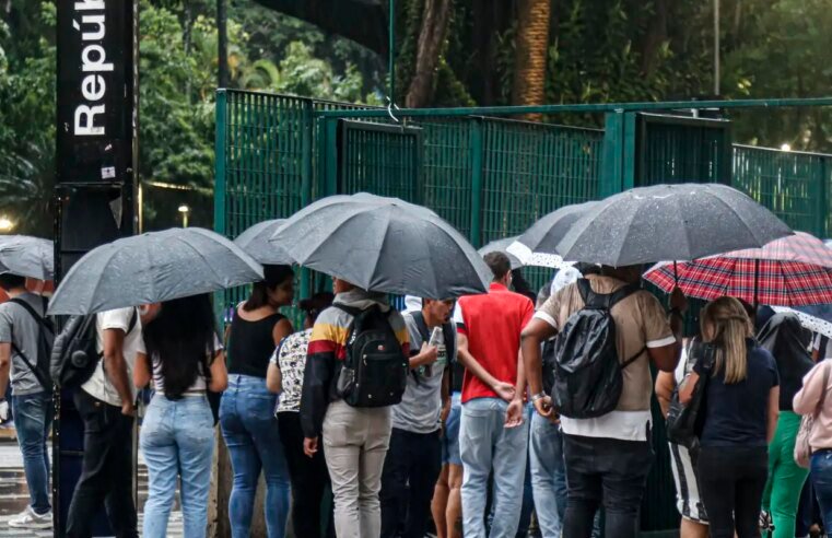 Frente fria e chuvas devem atingir São Paulo no fim de semana