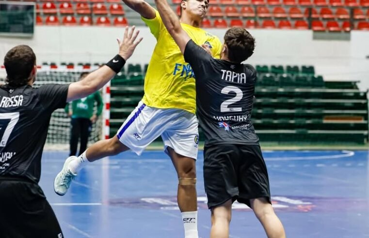 Handebol: Brasil bate Uruguai e segue invicto no Sul-Centro Americano