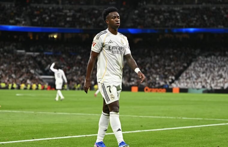 Vinícius Jr. lidera goleada do Real Madrid sobre o Monaco na Champions