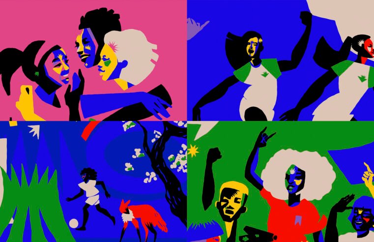 A 500 dias da Copa do Mundo Feminina da FIFA 2027, conheça a arte que representa Brasília como cidade-sede