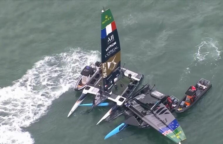 Acidente em etapa de vela na Nova Zelândia tem marinheiro com fraturas expostas nas pernas