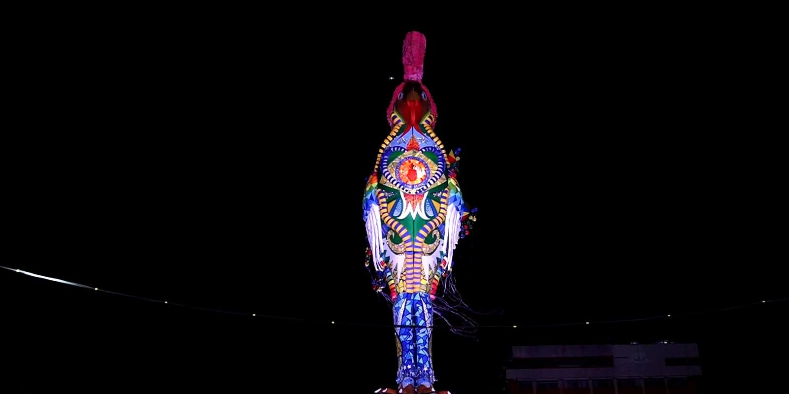 Galo Gigante homenageia Dom Helder Câmara, no Carnaval recifense