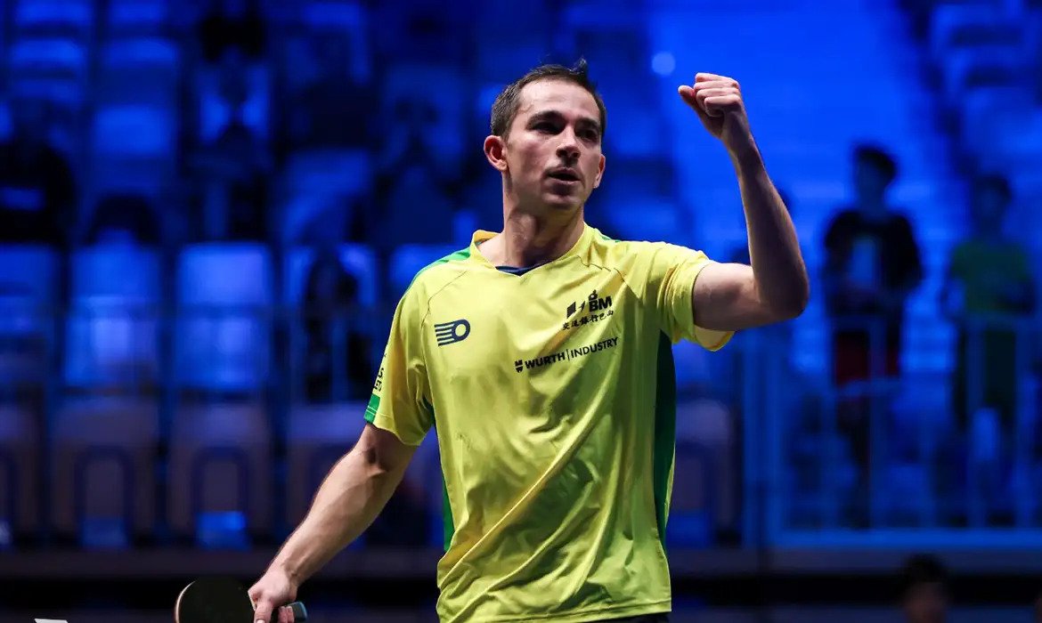 Hugo Calderano assume vice-liderança no ranking mundial de tênis de mesa