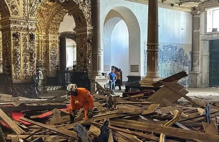 Iphan destina R$ 20 milhões a obras em igreja que desabou em Salvador