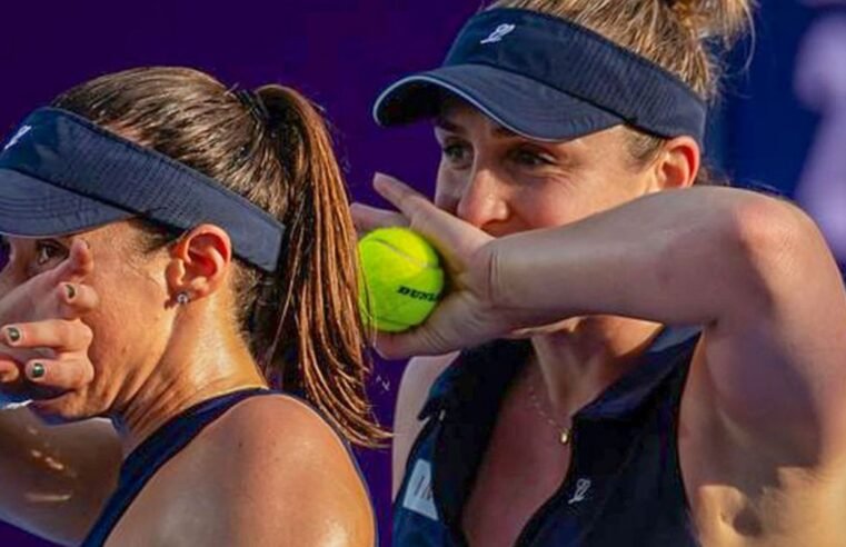 Luísa Stefani e Gabriela Dabrowski vencem mais uma no WTA de Dubai