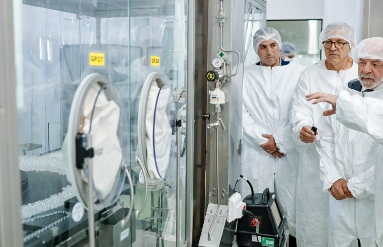 Lula defende parceria com a China para produção de vacina