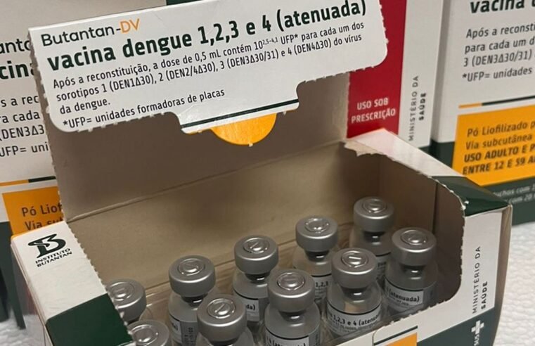 Municípios fluminenses começam a receber vacina contra a dengue