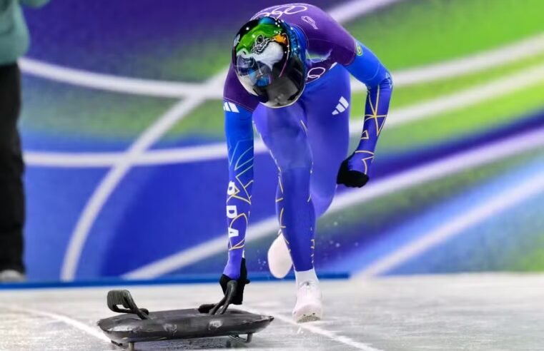 Nicole Silveira fica em 11º no skeleton e atualiza recorde brasileiro nos Jogos de Inverno