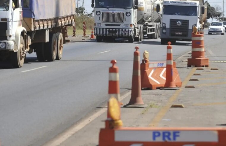 PRF: quase 44% das mortes nas estradas envolvem veículos de carga