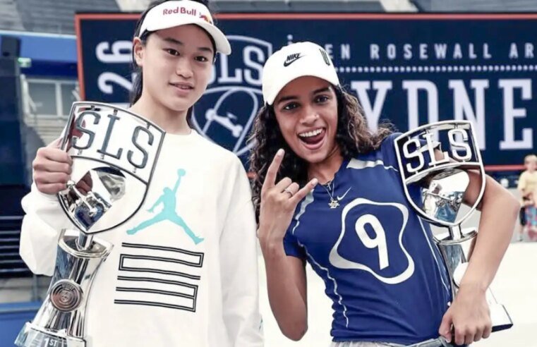 Rayssa Leal vence primeira etapa do circuito mundial de skate