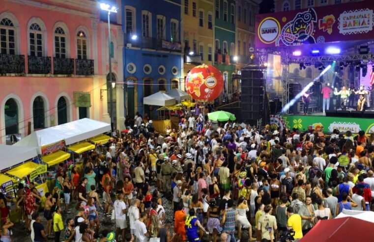 Salvador: Pelourinho tem 150 atrações no Carnaval; confira programação