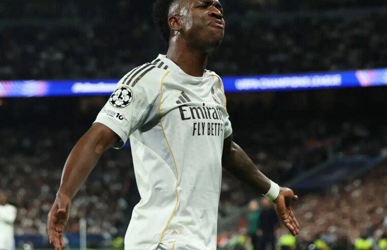 Vini Jr brilha e ajuda Real a despachar Benfica na Liga dos Campeões