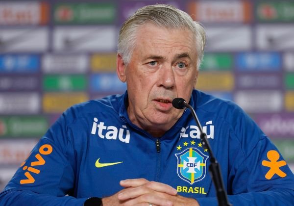 Ancelotti afirma que Brasil fará Copa de 2026 em alto nível